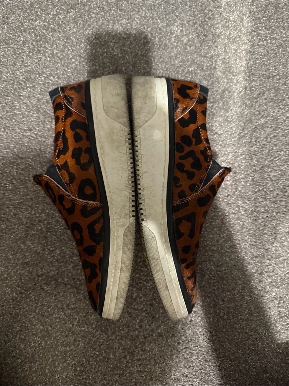 Dr. Scholl's Leopard Print Espadrilles in Brown and Black